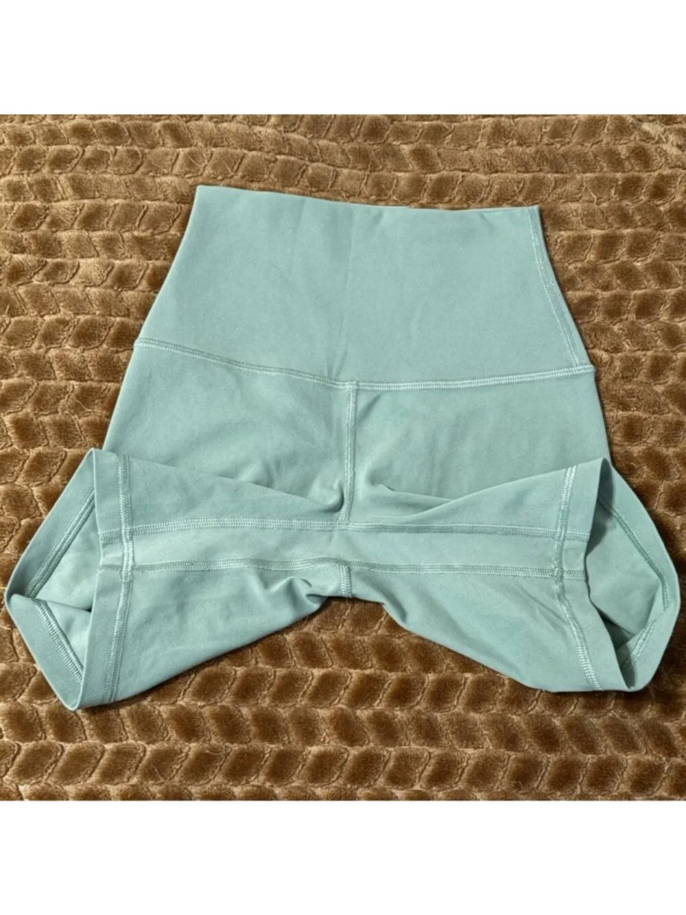 NWOT New Lululemon Align High-Rise Shorts 6" Palm Court Nulu Yoga Activewear 0 - Picture 3 of 10